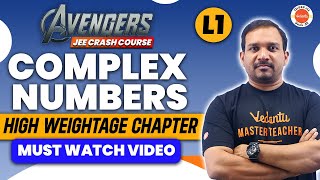 Complex Numbers Class 11 Maths (L1) | JEE Maths | JEE 2024/2025 | JEE Advanced  @VedantuTeluguJEE