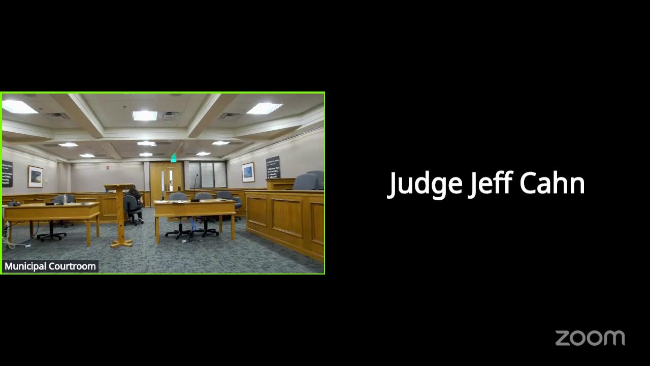 Tuesday, March 3rd Boulder Municipal Court Session