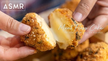 Meat Floss Cake, One Bite is Never Enough! A Hot Selling Cake Recipe! ENG & 中文 [ASMR]