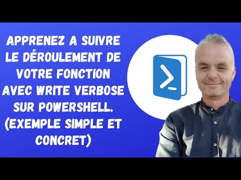 PowerShell: Learn how to track your function's progress with WRITE-VERBOSE (concrete example)