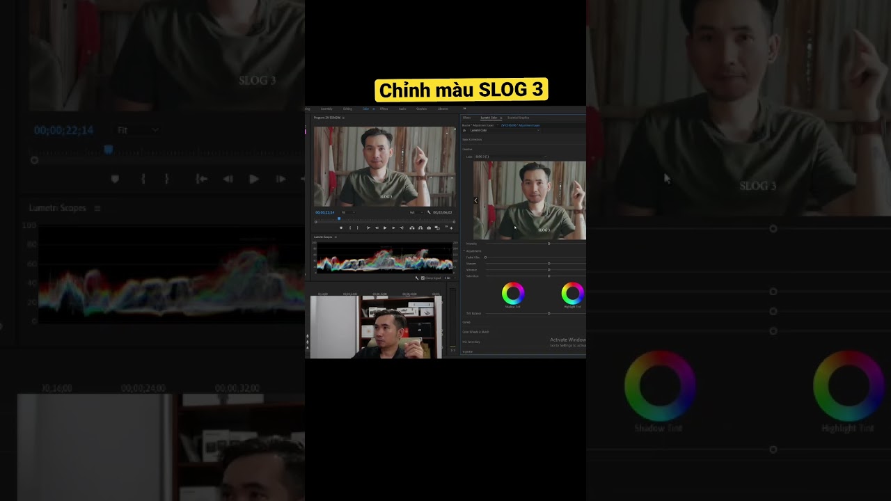 Slog3 Cách Chỉnh Màu Video Quay Bằng Slog3 #Sonyzve10 - Youtube