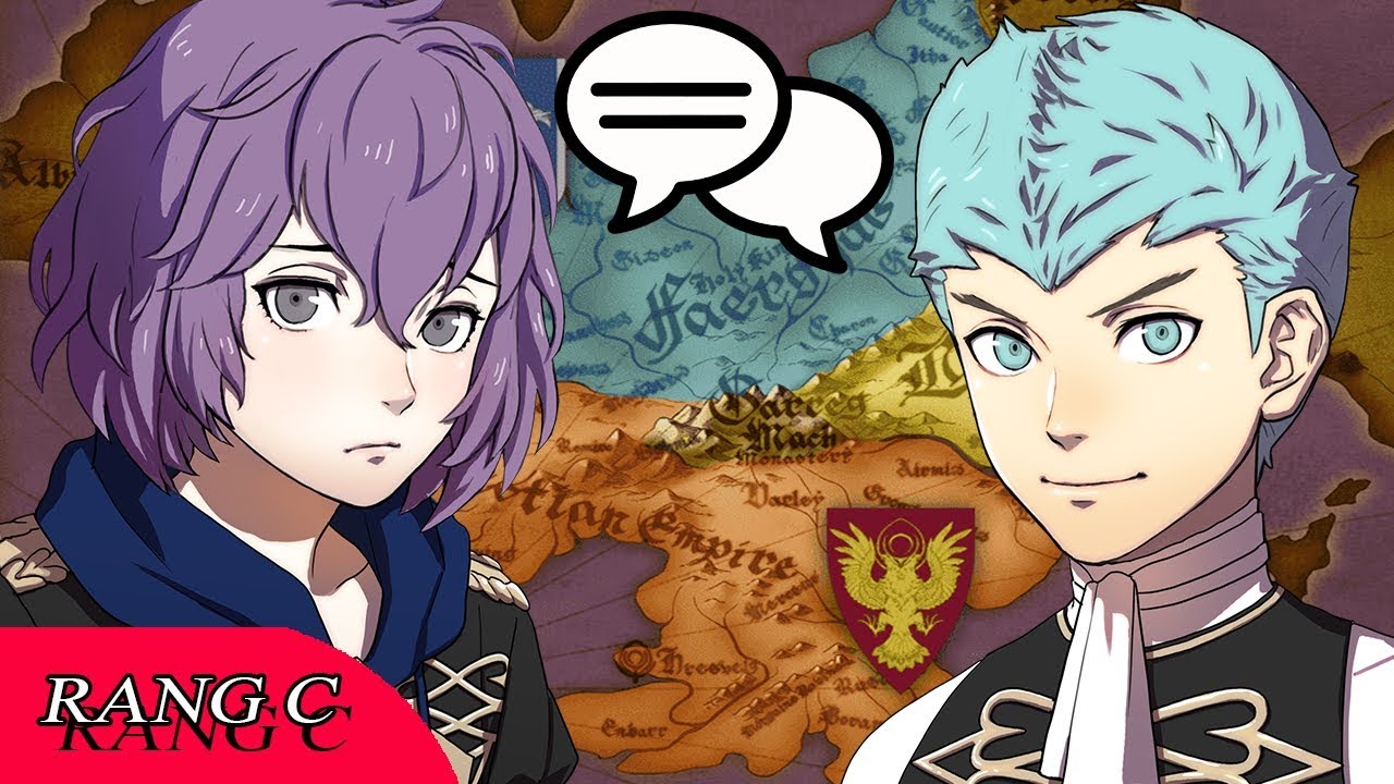 Fire Emblem Three Houses : Bernadetta et Caspar Rang C [Dialogue de Soutien]