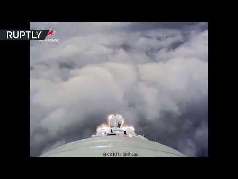 To the space! On-board camera shows launch of Soyuz MS-11