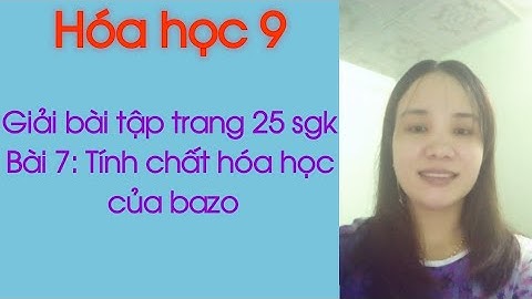 Tính chất hóa học của bazơ bài tập năm 2024