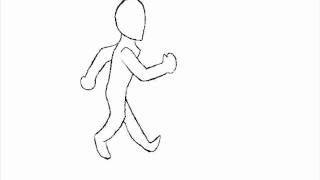 human walk cycle test fail