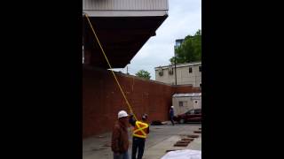 Modular Cath Lab, Craning