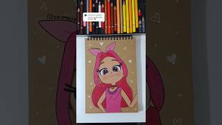 Menggambar Red Ruby #redruby #bubblegem #drawing #youtubeshorts #art #fyp