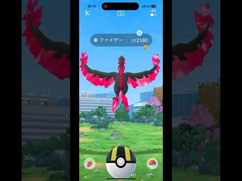 【ポケモンGO】じっくり狙えばＧＥＴ出来るのでは？ガラルファイヤー おさんぽおこう