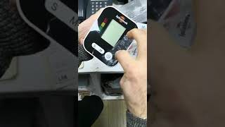 blood pressure monitor protective screen removing video