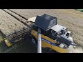 New Holland CR 9.80 Raupe. Weizen dreschen in Schleswig Holstein 2017 4K