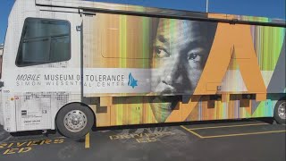 The Mobile Museum of Tolerance made a stop at Herrin High School.