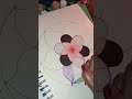 Easy zentangle pattern for beginners