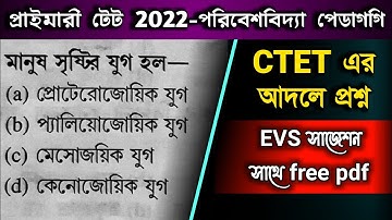 evs primary tet 2022|evs pedagogy in bengali|evs pedagogy for primary tet|primary tet evs pedagogy