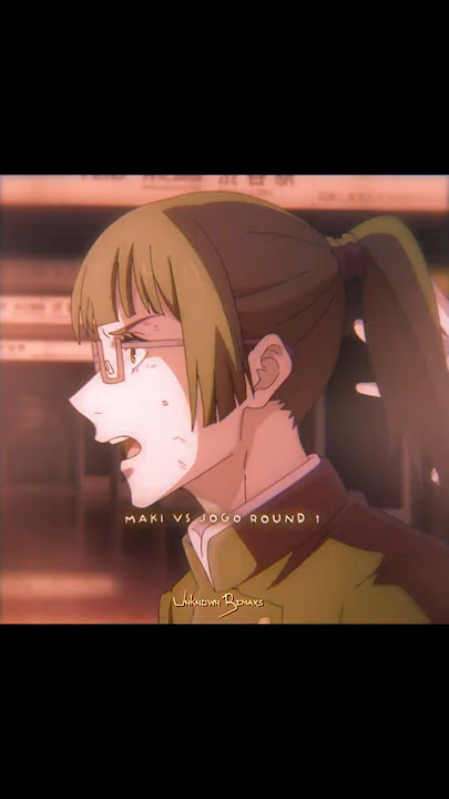 Maki locked in this time 💀 || Jujutsu Kaisen - Edit || maki vs jogo