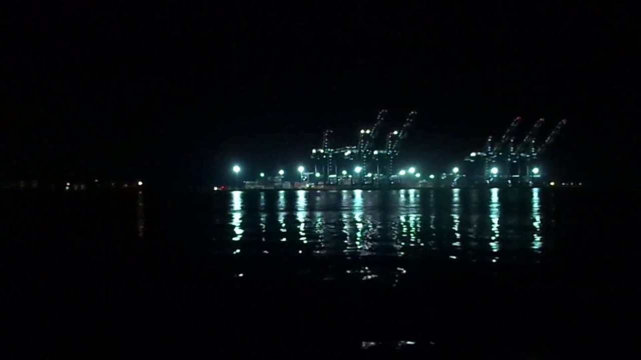 Porto De Santos A Noite Youtube