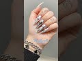 ETHEREAL NORTH STAR: 3D Gunmetal Chrome Press On Nails #nails #nailart #nailinspo #naildesign