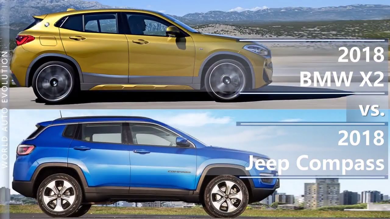 2018 BMW X2 vs 2018 Jeep Compass (technical comparison) - YouTube