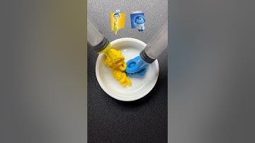 Guess the mixed emotions #satisfying #colormixing #sharkzhan