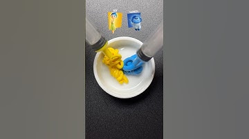 Guess the mixed emotions #satisfying #colormixing #sharkzhan