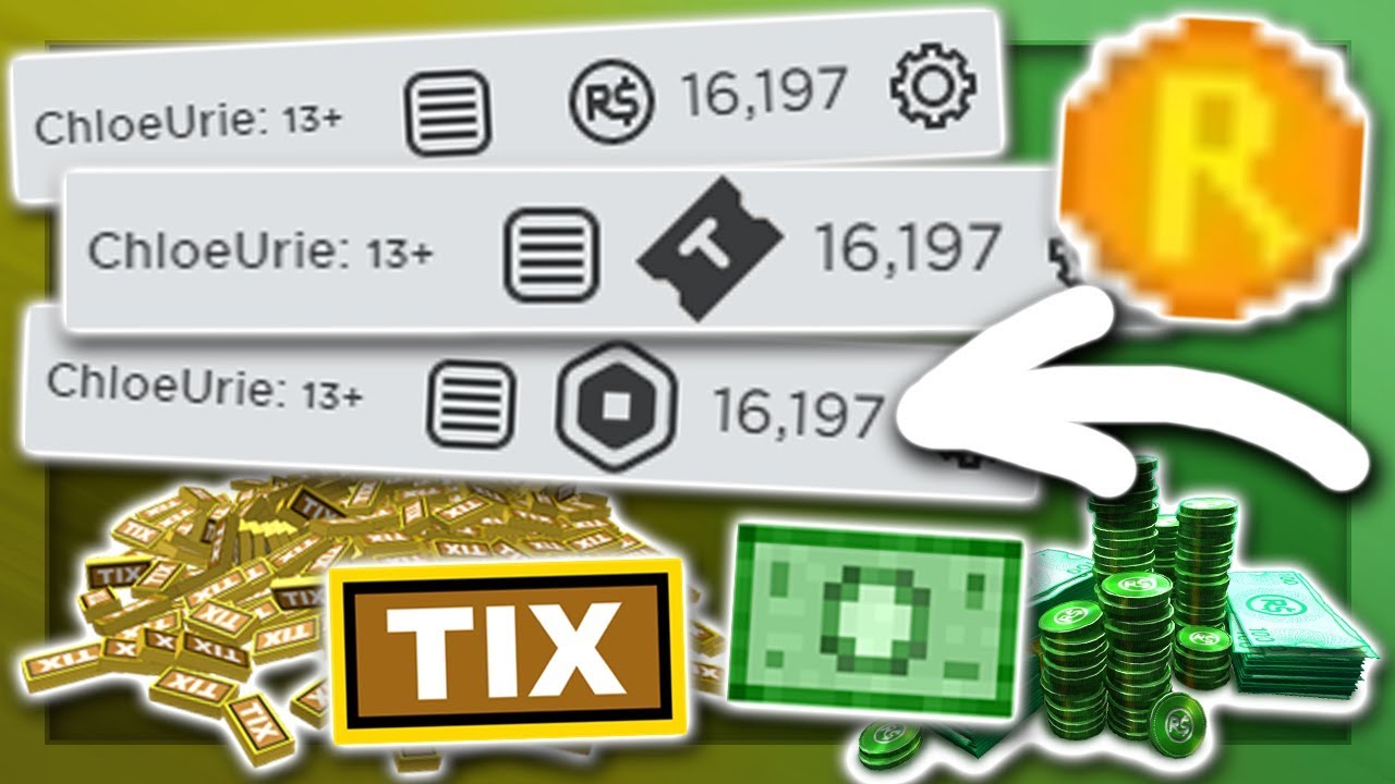 Roblox New Currency Robux Tix Roblox Points Youtube - tix to robux converter