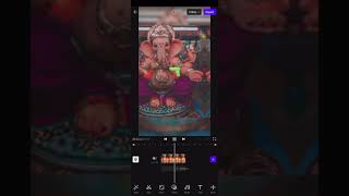 ganpati bappa whatsapp status making at vita app |very easy to make video on vita app screenshot 4