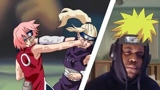 REACTING TO 5  WORST NARUTO FIGHTS EVER!