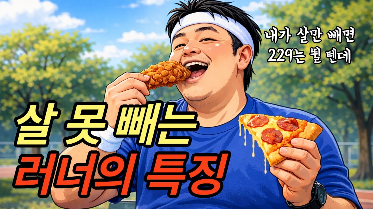 살 못 빼는 러너의 특징