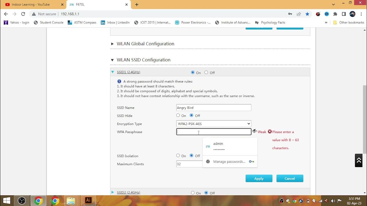 how-to-change-wi-fi-password-ptcl-flash-fiber-2023-youtube