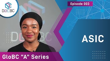 GloBC 003 - ASIC: Glossaries in Blockchain