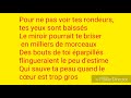 Madame Monsieur Comme une reine | lyrics