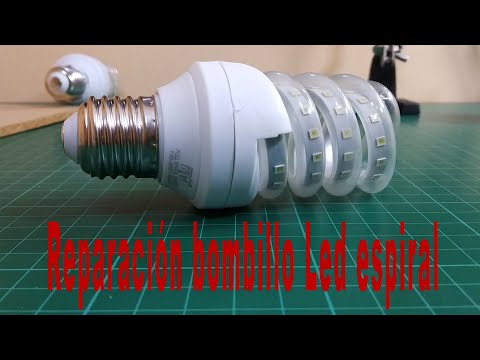 Video: ¿Cómo se llaman las bombillas en espiral?