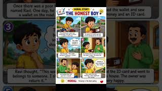 The Honest Boy | Moral Story in English | Learn English Through Stories