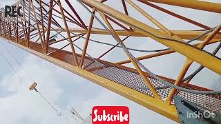 Watch the LAFIG Tower Crane Model 160 Lift 10 TONS - Surprise Reaction 😱