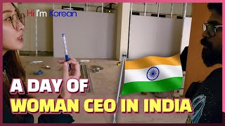 A DAY OF WOMAN CEO 🇰🇷 IN INDIA 🇮🇳ㅣProject Kupcake Progress #1