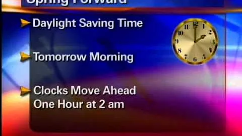 Daylight Savings Reminder