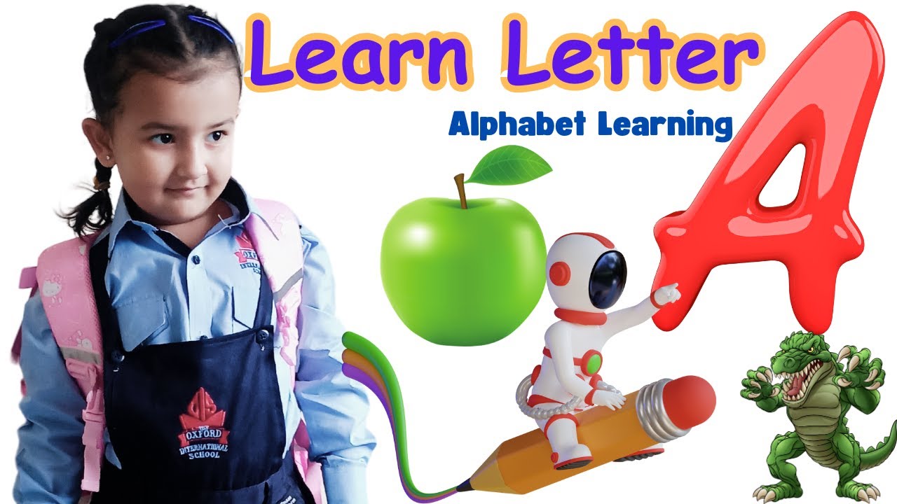 Let's Explore the Alphabet | Learn the Letter A. #letterb #learnuptv
