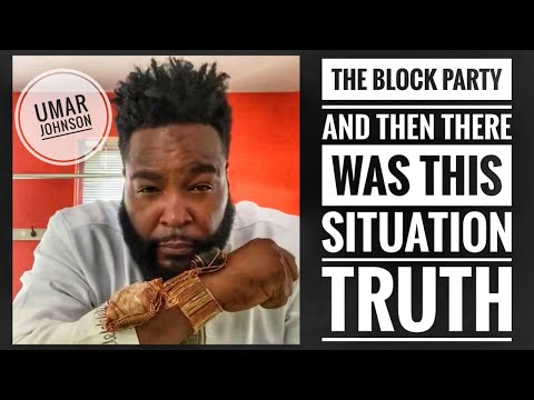 ⁣Conversation With Marrying Ghana Confronted By Umar Johnson And His body Guards At The Block Party