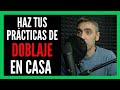 🎙️COMO hacer DOBLAJE DESDE CASA🎙️| TALLER DE DOBLAJE #5