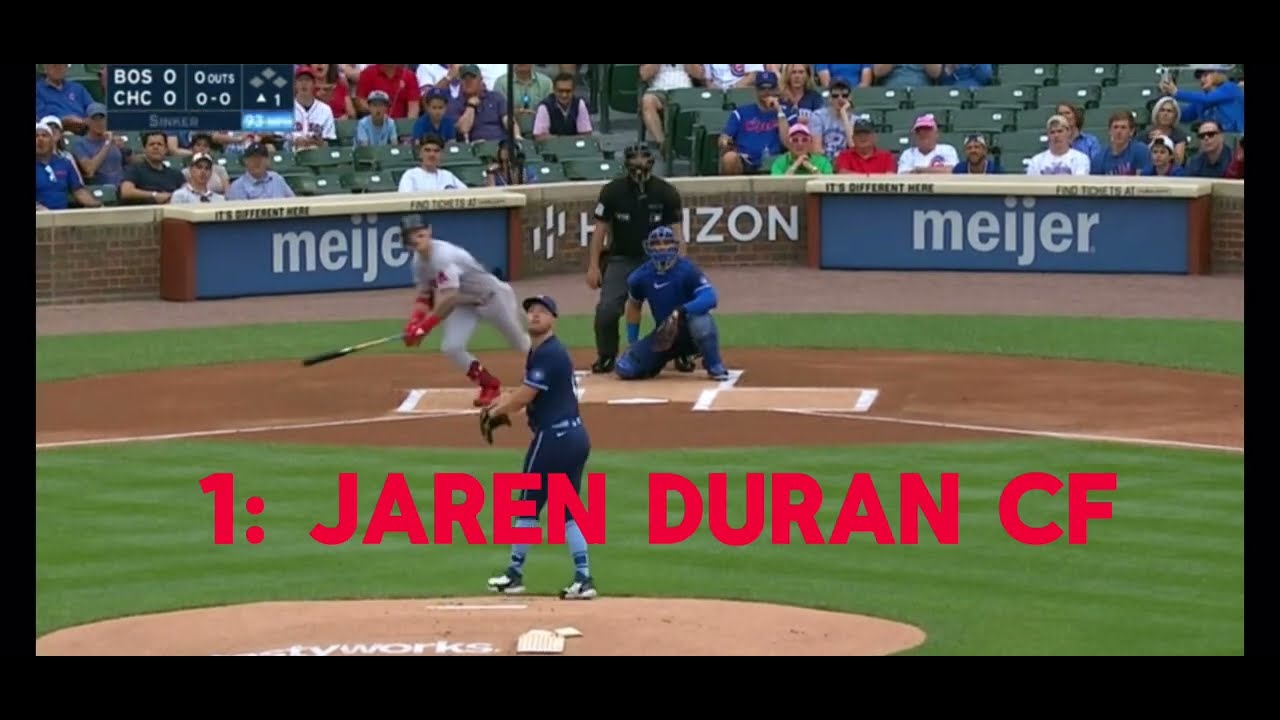 My dream 2024 redsox lineup