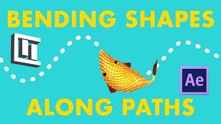 Bending Layers Along Paths | After Effects Tutorial