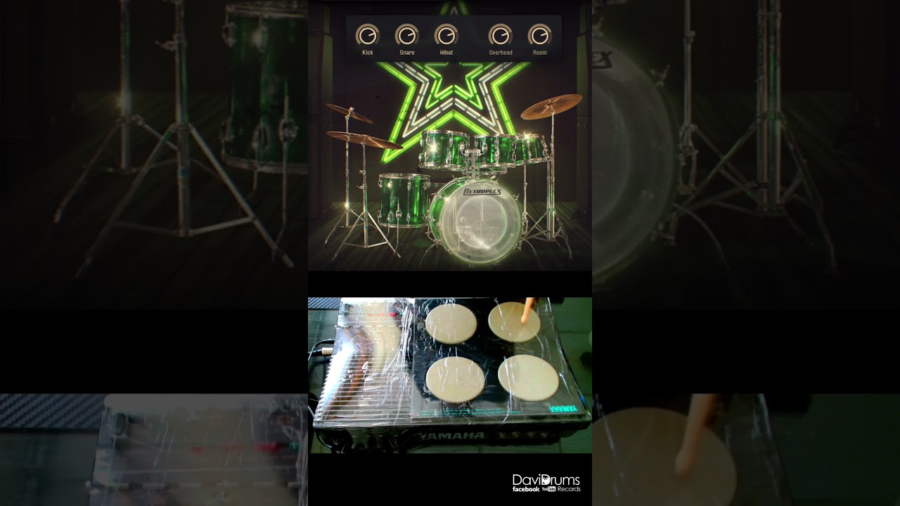 YAMAHA DD-5 (TEST MIDI) 