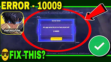 An App Security Error Has Occurred 10009 | Solo Leveling Arise Error 10009 | Solo Leveling Arise Fix