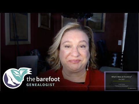 What's New at Ancestry®:  Dec 2021 | The Barefoot Genealogist | Ancestry
