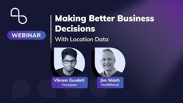 Making Better Business Decisions With Location Data | Spatial Insider Webinar | NextBillion.ai