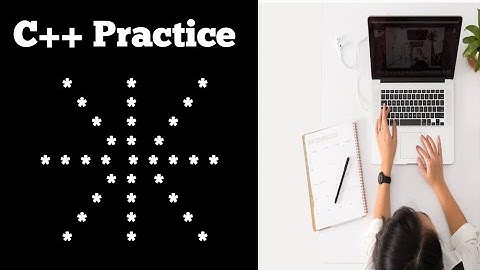 #61 C++ Programming Questions Practice : Star Pattern 37