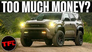 We Need To Talk Toyota Pricing: What Is The New 2025 4runner Going To Cost?