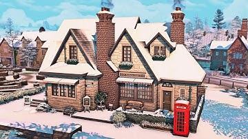 Little British Bakery & Pottery Studio | The Sims 4 Speed Build