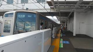 【発車】所沢駅を西武新宿線6000系急行本川越行きが発車　ミニ１６５