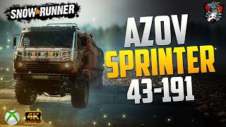 :   AZOV 43-191 SPRINTER SNOWRUNNER