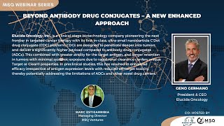 MSQ CEO Webinar Series with Elucida Oncology